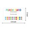 200 Pack Reward Punch Cards Behavior Incentive Awards for Kids Students Teachers Classroom Business Loyalty